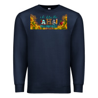 Navy i do it for the aha moments libbey glass Premium Sweatshirt - BundleAndBundleShop