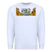 White i do it for the aha moments libbey glass Premium Sweatshirt - BundleAndBundleShop