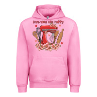 Fuchsia Pink bake same one happy Urban Hoodie - MaliasSmallBusiness