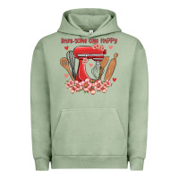 Pigment Oil Green bake same one happy Urban Hoodie - MaliasSmallBusiness