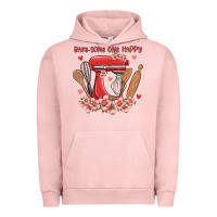 Pigment Salmon bake same one happy Urban Hoodie - MaliasSmallBusiness