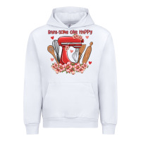 White bake same one happy Urban Hoodie - MaliasSmallBusiness