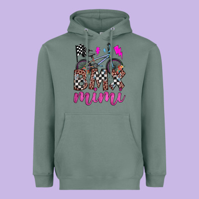 Bmx Mimi Heavyweight Hoodie Designed By Jahusdesignshop