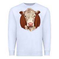 White hareford Premium Sweatshirt - JahusDesignShop