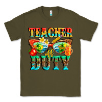 Army Green teacher off duty Classic Tee - texasbilliewilder