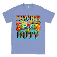 Colony Blue teacher off duty Classic Tee - texasbilliewilder