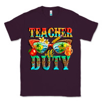 Plum teacher off duty Classic Tee - texasbilliewilder