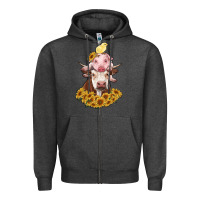 Cow With Pig And Chick Zipper Hoodie | Teevron