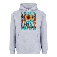 Heather Grey god gifted me two titles mom and lolli  and i rock Heavyweight Hoodie - JahusDesignShop