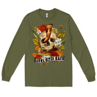 Army Green karma bites back Long Sleeve Tee - RanaPortraitStore