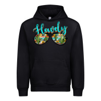 Black western howdy police sunglasses Urban Hoodie - NancyCooperArtShop