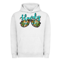 Pigment Lunar Rock western howdy police sunglasses Urban Hoodie - NancyCooperArtShop