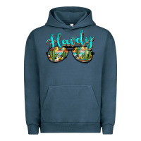 Pigment Midnight Navy western howdy police sunglasses Urban Hoodie - NancyCooperArtShop