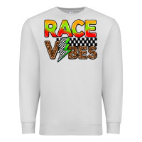Dove Grey race vibes Premium Sweatshirt - AdoDesignShop