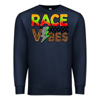 Navy race vibes Premium Sweatshirt - AdoDesignShop
