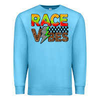 Ocean Blue race vibes Premium Sweatshirt - AdoDesignShop