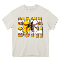 Cream Mama Of Both Heavy Core Tee - CowhideDigitalArt