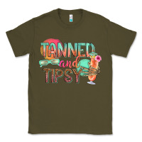 Army Green tanned and tipsy Classic Tee - texasbilliewilder