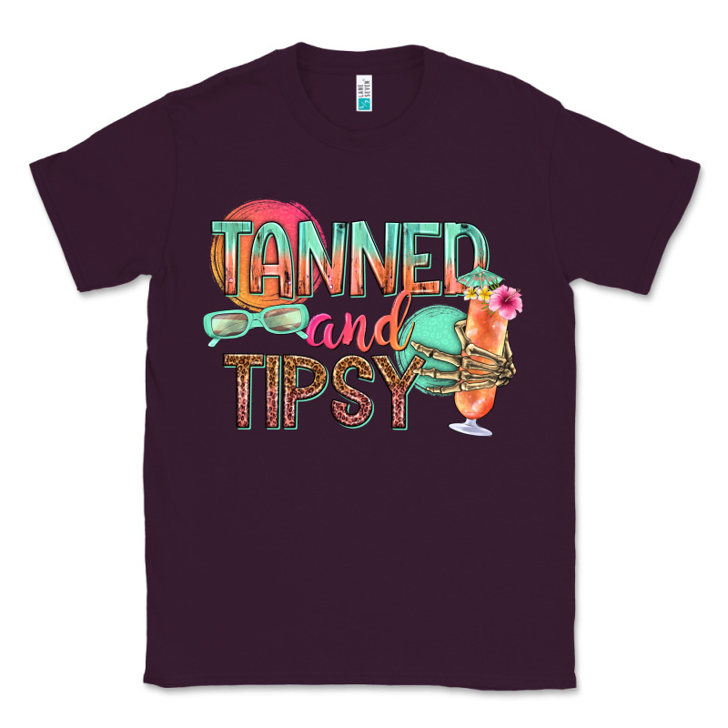 Tanned And Tipsy Classic Tee by texasbilliewilder | Teevron