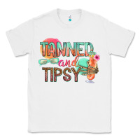 White tanned and tipsy Classic Tee - texasbilliewilder