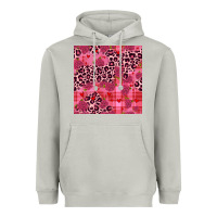Moon Dust valentines day roses leopard seamless pattern Heavyweight Hoodie - JahusDesignShop