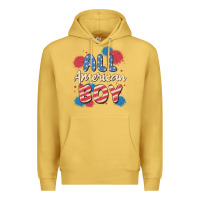 Antique Gold all american boy Premium Hoodie - MaliasSmallBusiness