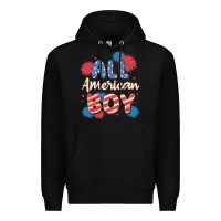 Black all american boy Premium Hoodie - MaliasSmallBusiness