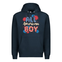 Navy all american boy Premium Hoodie - MaliasSmallBusiness