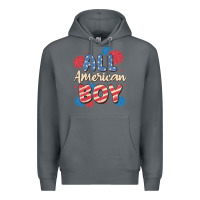 Rock all american boy Premium Hoodie - MaliasSmallBusiness