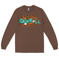 Chestnut baseball Long Sleeve Tee - texasbilliewilder