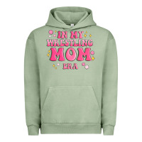 Pigment Oil Green in my wrestling mom era Urban Hoodie - MaliasSmallBusiness