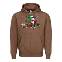 Chestnut christmas truck Zipper Hoodie - RanaPortraitStore