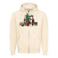Sandshell christmas truck Zipper Hoodie - RanaPortraitStore