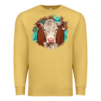 Antique Gold hareford leopard gemstone Premium Sweatshirt - JahusDesignShop
