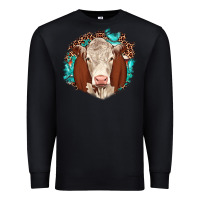 Black hareford leopard gemstone Premium Sweatshirt - JahusDesignShop