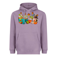Lavender fall coffee cups Heavyweight Hoodie - AdoDesignShop