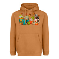 Meerkat fall coffee cups Heavyweight Hoodie - AdoDesignShop