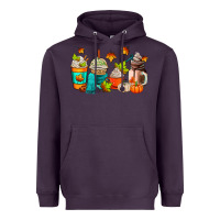Plum fall coffee cups Heavyweight Hoodie - AdoDesignShop