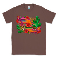 Chestnut mexico map Classic Tee - Zillion Design Studio