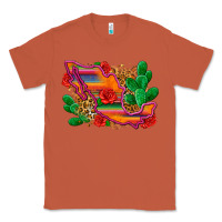Copper mexico map Classic Tee - Zillion Design Studio