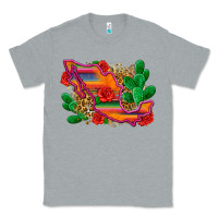 Heather Grey mexico map Classic Tee - Zillion Design Studio