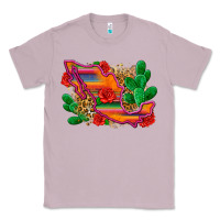 Lilac mexico map Classic Tee - Zillion Design Studio