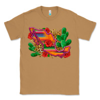 Toasted Coconut mexico map Classic Tee - Zillion Design Studio