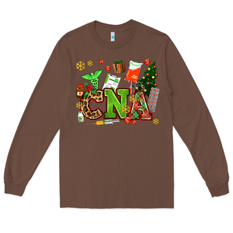 Cna Christmas Long Sleeve Tee by AdoDesignShop | Teevron