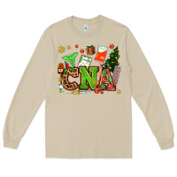 Mushroom cna christmas Long Sleeve Tee - AdoDesignShop