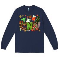 Navy cna christmas Long Sleeve Tee - AdoDesignShop