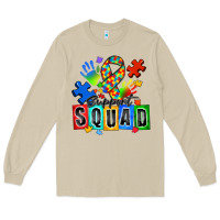 Mushroom support squad autism Long Sleeve Tee - Zillion Design Studio
