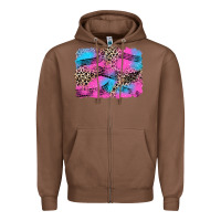 Chestnut race background Zipper Hoodie - Zillion Design Studio