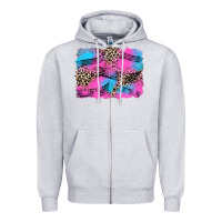 Heather Grey race background Zipper Hoodie - Zillion Design Studio