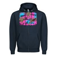 Navy race background Zipper Hoodie - Zillion Design Studio